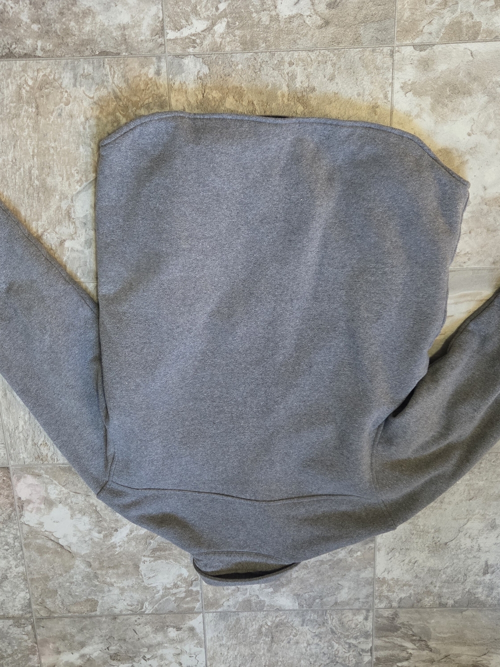 Grey Stüssy fleece Jacket Mens Medium - Picture 11 of 16